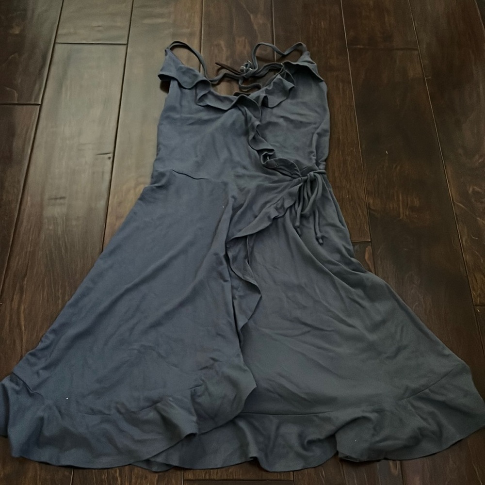 Grey mini dress